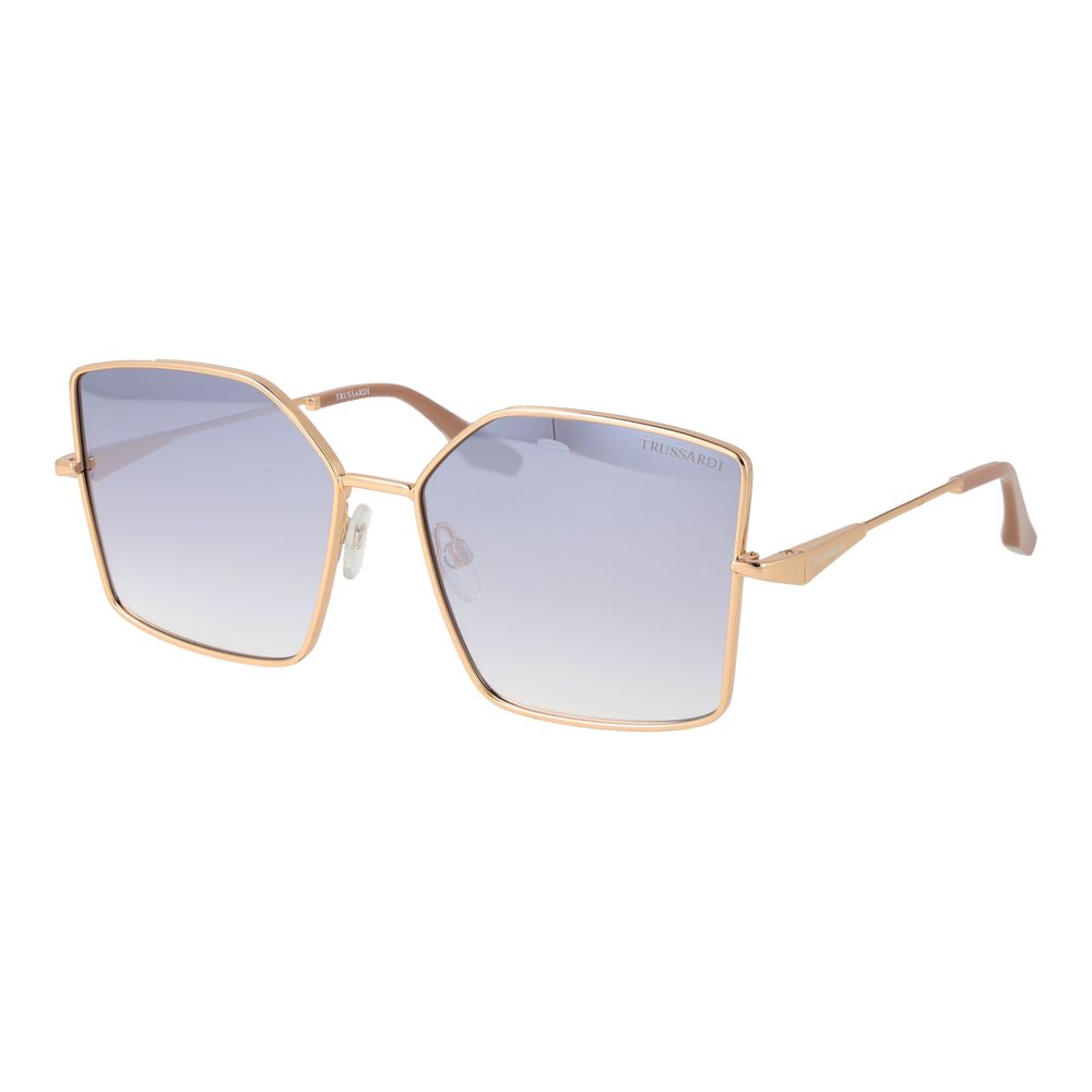 Trussardi Sonnenbrille aus Goldmetall
