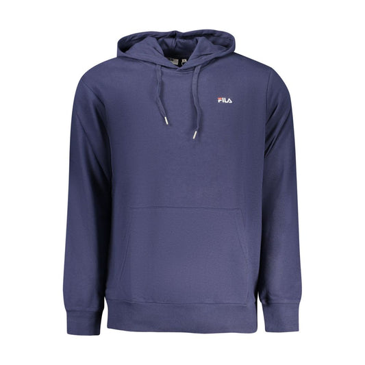 Fila blauer Kapuzenpullover für Herren aus Baumwolle